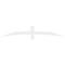 Ekena Millwork Bellingham Architectural Grade PVC Gable Bracket, 84"W x 14"H x 2"D x 4"F, 4/12 Pitch GBP084X14X0204BEL00 - alternate 3